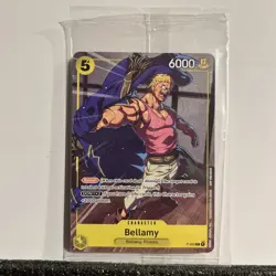Bellamy P-039 One Piece Card Game Pirates Party Vol. 04 Sealed Promo 6000 - Image 5