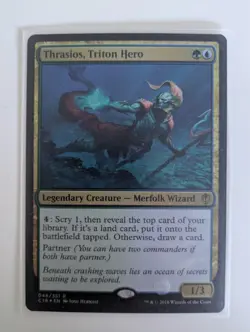 Thrasios, Triton Hero - Commander 2016 (C16) #46 · Rare · English · Foil - Image 1