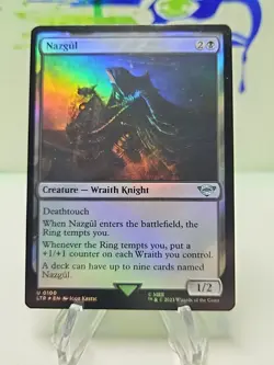 MTG Nazgul *FOIL* The Lord of the Rings: Tales of Middle-earth 0100 NM - Image 1