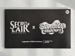 MTG Secret Lair x SpongeBob Squarepants: Legends Of Bikini Bottom Foil (Sealed) - Image 1