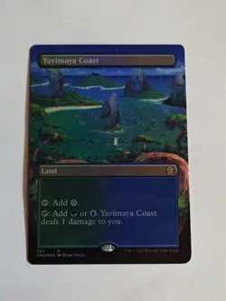 Yavimaya Coast (Borderless) Dominaria United Foil - Image 1