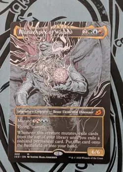 MTG *SHOWCASE * Ikoria Lair of Behemoths Mythic ILLUNA APEX OF WISHES NM - Image 1
