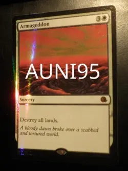 mtg magic armageddon FOIL ENGLISH FTV from the vault annihilation armaguedon - Image 1