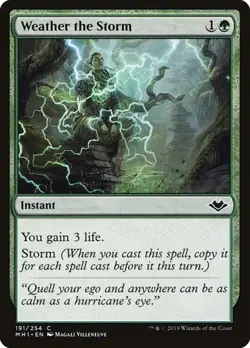 1x Weather the Storm NM Eng MTG - Modern Horizons - Image 1