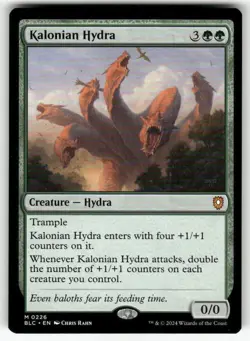 MTG - Kalonian Hydra Commander: Bloomburrow - Image 1