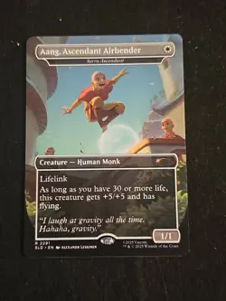 Aang, Ascendant Airbender - Serra Ascendant Secret Lair Drop Regular - Image 1