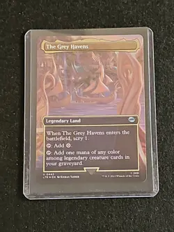 The Grey Havens (Borderless) the Lord of the Rings: Tales of Middle-Earth Foil - Image 1