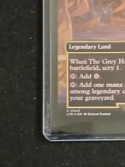 The Grey Havens (Borderless) the Lord of the Rings: Tales of Middle-Earth Foil - Image 5
