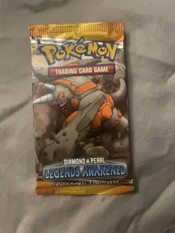 SEALED Pokemon TCG Diamond And Pearl LEGENDS AWAKENED Unopened Booster Pack - Image 1