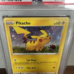 Pokemon Pikachu SWSH039 Single Pack Blisters Black Star Promo PSA 10 - Image 2