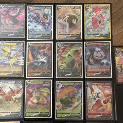 Pokemon Lot Of 40 Alt Art V Vmax Cards From the Sword and Shield Collection - Image 3