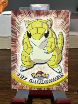 Sandshrew #27 - 1999 Topps Pokemon Series 1 Blue Logo Non-Holo NM - Image 1