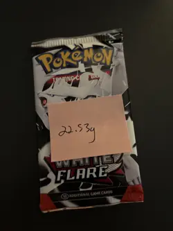 Heavy! 22.53g Pokemon TCG SV10.5 White Flare Booster Pack Sealed! - Image 4