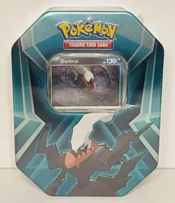 Pokemon - Triple Whammy Collector Tin - Darkrai - Factory Sealed - Image 1