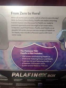 Pokemon Palafin EX Box New Factory Sealed - Image 5