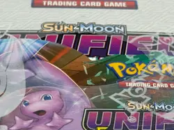 Pokemon TCG Sun & Moon Unified Minds Booster Display Box Sealed w/ Acrylic Case - Image 2