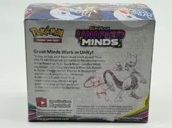 Pokemon TCG Sun & Moon Unified Minds Booster Display Box Sealed w/ Acrylic Case - Image 5