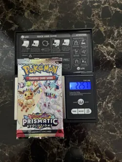 Heavy 22.57! Pokemon TCG Prismatic Evolutions Booster Pack ✅ - Image 1