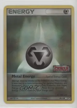 Metal Energy Reverse Foil Pokemon EX Power Keepers #88 2007 - Image 1