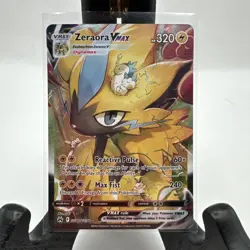 Pokemon Zeraora VMAX GG42/GG70 Crown Zenith: Galarian Gallery Holo - Image 1