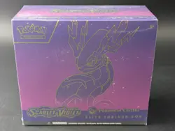 Pokemon Scarlet & Violet Pokemon Center Elite Trainer Box Miraidon ETB Sealed - Image 1