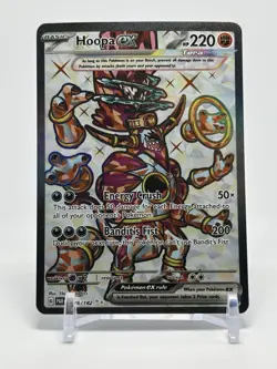 Hoopa ex 226/182 SV04 Paradox Rift Ultra Rare Holo NM Pokemon - Image 1
