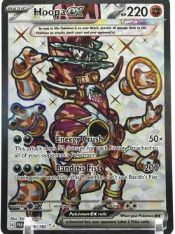Hoopa ex 226/182 SV04 Paradox Rift Ultra Rare Holo NM Pokemon - Image 3
