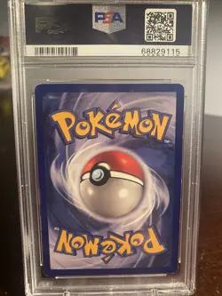 PSA 5 EX Pokemon Squirtle Base Set 1st Edition Common Shadowless GREY STAMP - Image 4
