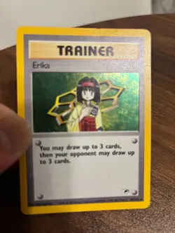 Pokemon TCG lot 26 Team Rocket & Gym Heroes 7 1st edition, Erika holo, 7 1st ed - Image 4