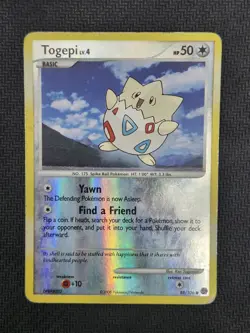 Pokemon Togepi 88/106 Reverse Holo Diamond & Pearl Great Encounters - Image 1
