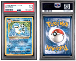 2023 POKEMON BLASTOISE & SUICUNE EX DECK #003 BLASTOISE PSA 9 - Image 3
