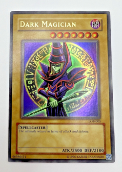 Vintage Yu-Gi-Oh! Dark Magician (LOB-005 Ultra Rare LOB 2002 Print) Nm - Image 1