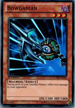 Yugioh Bowganian LCYW-EN144 1st Edition Super Rare NM - Image 1