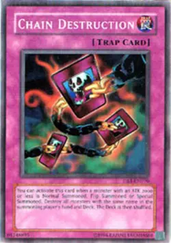 Chain Destruction - DB1-EN070 - Common - Unlimited Edition - Moderately Played - Image 1