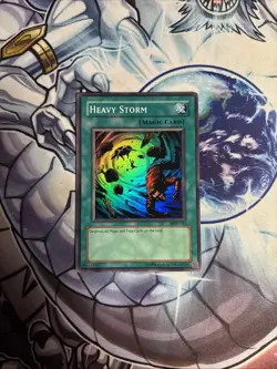 (108) Yugioh Heavy Storm MRD-142 Super Rare Unlimited MP/HP - Image 1