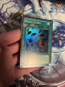 (108) Yugioh Heavy Storm MRD-142 Super Rare Unlimited MP/HP - Image 2