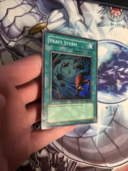 (108) Yugioh Heavy Storm MRD-142 Super Rare Unlimited MP/HP - Image 3