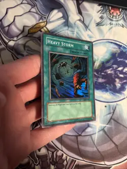 (108) Yugioh Heavy Storm MRD-142 Super Rare Unlimited MP/HP - Image 4