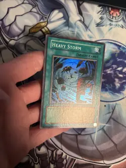 (108) Yugioh Heavy Storm MRD-142 Super Rare Unlimited MP/HP - Image 5