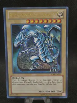 Blue-Eyes White Dragon (SDBE-EN001) Unlimited Edition - Ultra Rare - Near Mint - Image 1