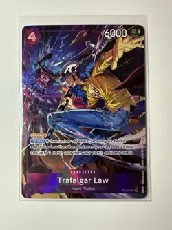 Trafalgar Law (Illustration Box Vol.6) P-093 One Piece Promotion Cards Foil - Image 1