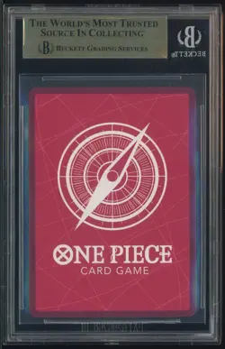 2025 ONE PIECE PROMOS BVB X ONE PIECE MATCH DAY 2025 #003 MONKEY D. LUFFY BGS 10 - Image 3