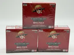 Lot of (3) One Piece English OP-13 Carrying On His Will Booster Boxes Sealed - Image 1