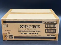 One Piece English OP09 Emperors In The New World Booster Pack Box Case Sealed - Image 4