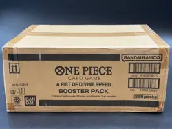 One Piece English OP11 A Fist Of Divine Speed Booster Pack Box Case Sealed - Image 1