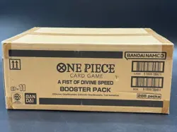 One Piece English OP11 A Fist Of Divine Speed Booster Pack Box Case Sealed - Image 4