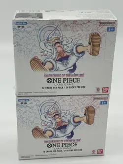Lot (2) One Piece English OP-05 Awakening of the New Era Booster Boxes Sealed - Image 1