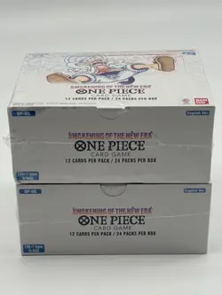 Lot (2) One Piece English OP-05 Awakening of the New Era Booster Boxes Sealed - Image 3