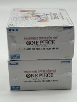 Lot (2) One Piece English OP-05 Awakening of the New Era Booster Boxes Sealed - Image 4