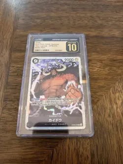 One Piece Kaido Super Rare CGC 10 Two Legends OP08-079 Japanese 2024 - Image 1